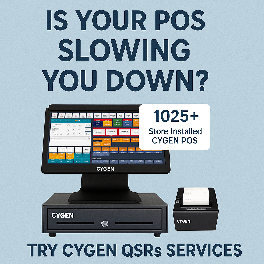 Is Your POS Slowing You Down? Here's How Cygen POS Helps QSRs Serve Faster