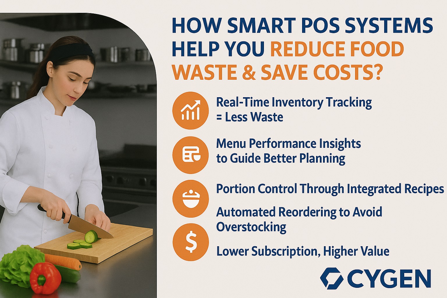 How Smart POS Systems Help You Reduce Food Waste & Save Costs?